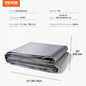VEVOR Heavy Duty Tarp 16 Mil Thick  Waterproof Tear Proof Poly Plastic Tarps Cover  Multi-Purpose Outdoor Tarpaulin for Truck Wild Frontier Gear LLC