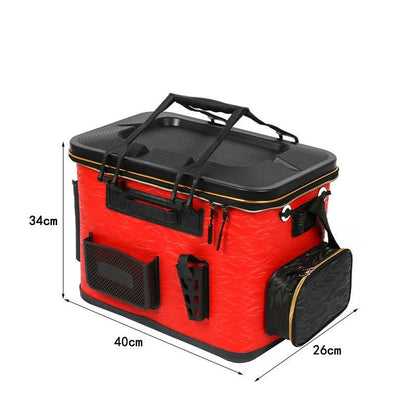 Portable Fishing Bucket Folding EVA Fishing Tackle Bag 6 Style Live Fish Box Fishing Tool Gear Accessories 36/40/45cm - Wild Frontier Gear LLC