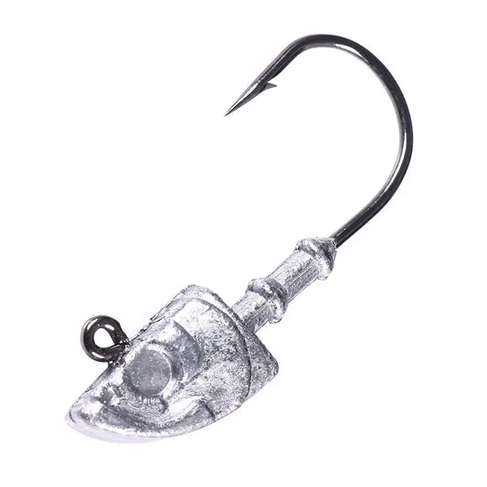 big jig head long hook heavy Triangle Head Hooks  fishing hook soft worm jig Lure Hook Jig Head Fishing Tackle