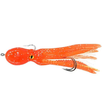 22g Silicone Octopus Double Hook Fishing Lure Baits - Triple Jig Sinking Swimbaits for Bass, Trout, and Shad - Wild Frontier Gear LLC