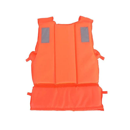 New Orange Adult Childen Foam Flotation Swimming Life Jacket Vest With Whistle Boats Fishing Vest Swimming Drifting Vest - Wild Frontier Gear LLC