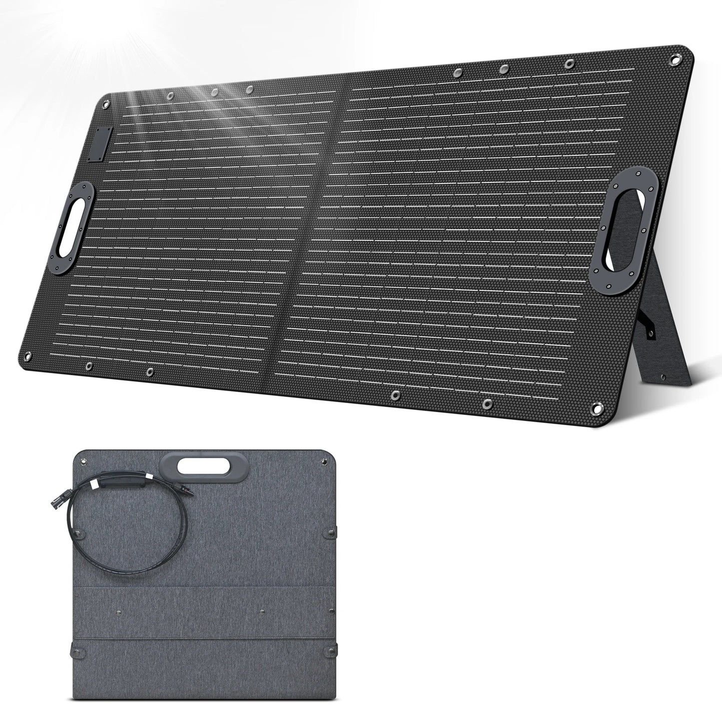 CTOLITY Foldable 100W Solar Panel 18V USB Type-C XT60 Portable Solar Charging Panel High Efficiency Solar Panels for Camping﻿ ﻿ Wild Frontier Gear LLC