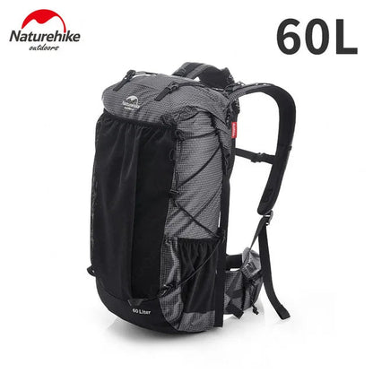 Naturehike Rock Series Outdoor Large Capacity Travel Hiking Camping Comfortable Breathable Wearable Storage Backpack Nature Hike Wild Frontier Gear LLC