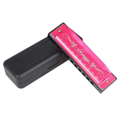 IRIN 10 Hole 20 Tone Harmonica Colorful C Key Harmonica Woodwind Instrument Suitable for Beginners Teaching Playing Gift Wild Frontier Gear LLC