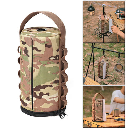 Polyester Camping Paper Box Multifunctional Kitchen Tissue Box Middle Perforated Paper Extraction Box Portable Outdoor Equipment Wild Frontier Gear LLC