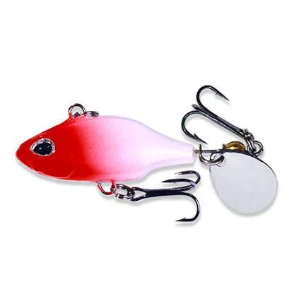 VIB Vibration Spinner Spoon Fishing Lure 5.2cm 8.8g Jigs for Trout and Winter Fishing Tackle - Wild Frontier Gear LLC