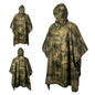 Man Military Impermeable Zipper Camo Raincoat Waterproof Rain Coat Men Raincoat Women Awning The Rain Motorcycle Rain Poncho