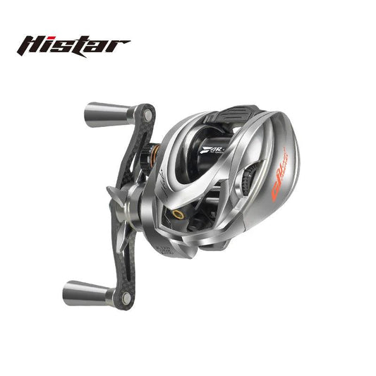 HISTAR Giu Ultra Light BFS Baitcasting Fishing Reel - 99g Carbon Fiber, 4kg Drag Power, 5+1BB, Magnetic Braking System - Wild Frontier Gear LLC