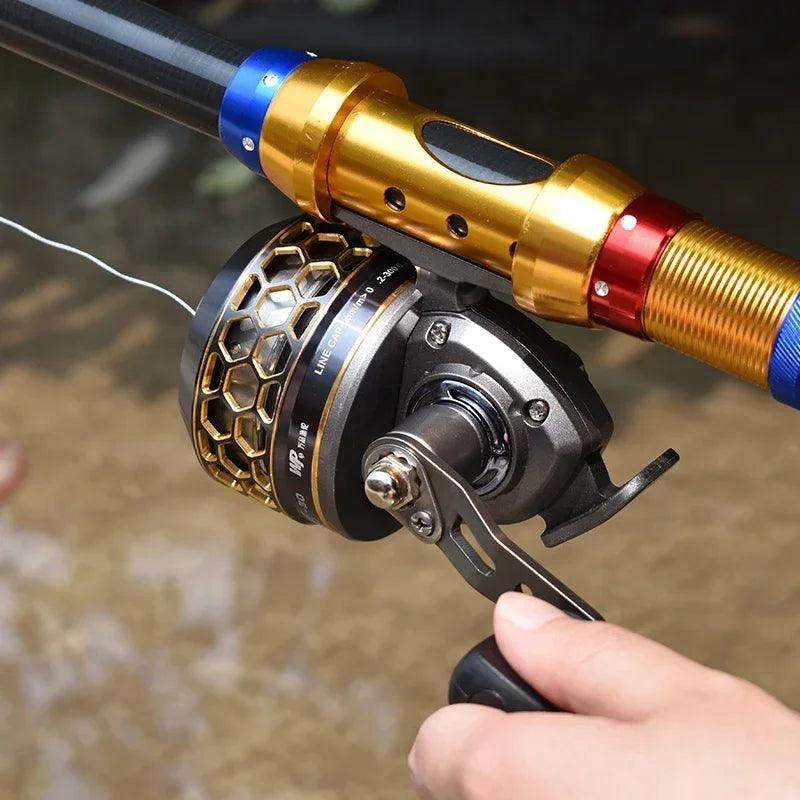 Metal Slingshot Spincasting Fishing Reel Tuning Bow for Outdoor Hunting and Marine Sports - Wild Frontier Gear LLC