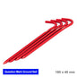 Widesea Camping 4pc Set Tent Pegs for Hard Snow Stakes - Wild Frontier Gear LLC