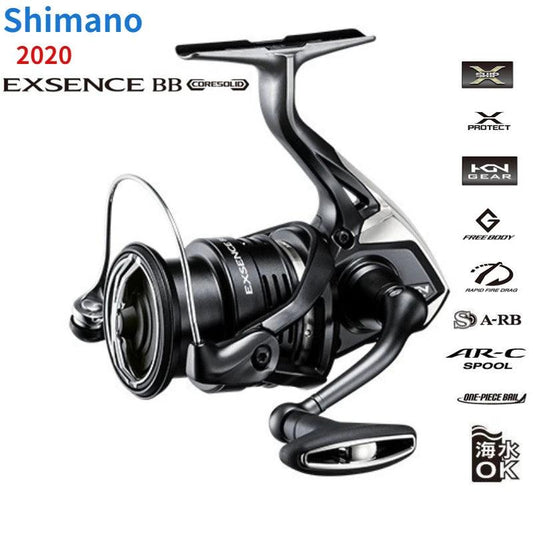 Shimano EXSENCE BB High-Durability Spinning Reel with X Protect - Saltwater Fishing Model C3000MHG & 4000MHG - Wild Frontier Gear LLC