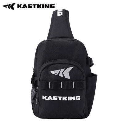 KastKing Bait Boss Fishing Sling Tackle Bag, Fishing Shoulder Backpack with Rod Holder, Cross Body Sling Bag