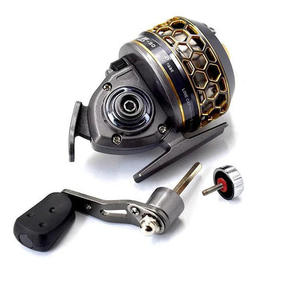 Metal Slingshot Spincasting Fishing Reel Tuning Bow for Outdoor Hunting and Marine Sports - Wild Frontier Gear LLC
