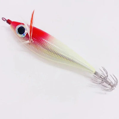 100mm 10g Noctilucent Squid Jigs - Artificial Fishing Lures for Sea and Freshwater Fishing - Wild Frontier Gear LLC