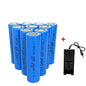 2000mah 18650 Rechargeable Battery with Charger 3.7V Li-ion Batteries for Electric Pointer Doorbell Flashlight Lithium Battery Wild Frontier Gear LLC