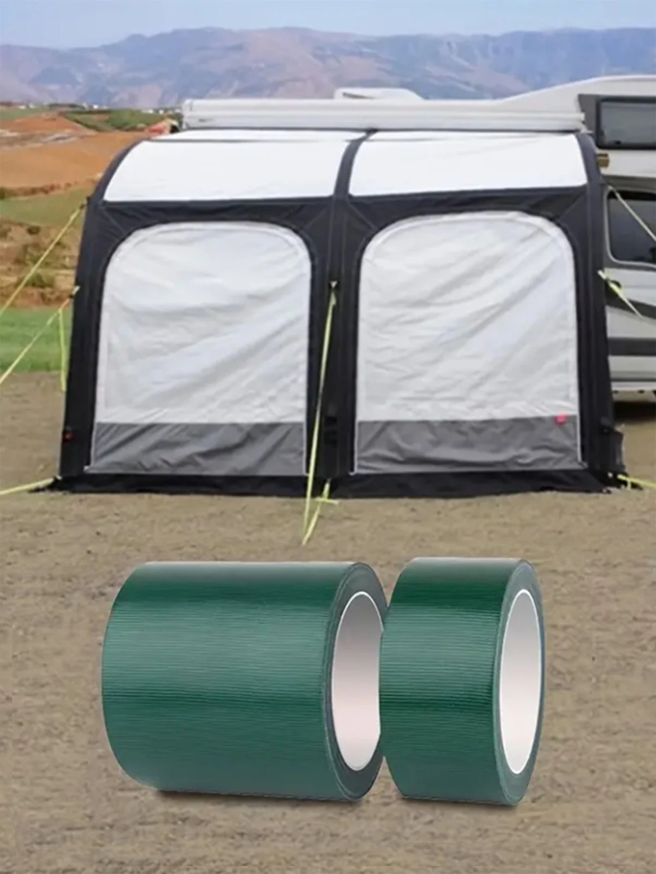 10M Adhesive Repair Tape for Tent Waterproof Repair Use - Wild Frontier Gear LLC