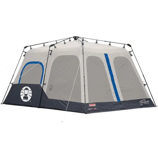 Coleman Cabin Tent with 1-Minute Setup, 4/6/8/10 Person Instant Tent with Weatherproof Floor, Pre-Attached Poles, Air Vent Wild Frontier Gear LLC