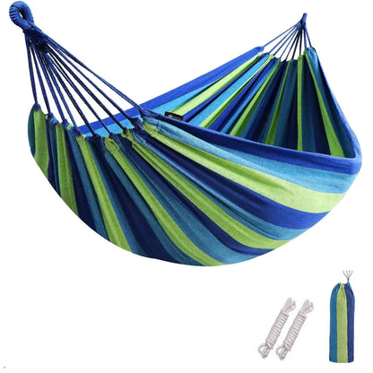 Premium Garden Hammock Portable Carry Bag Outdoor Camping Hanging Travel Swing Wild Frontier Gear LLC