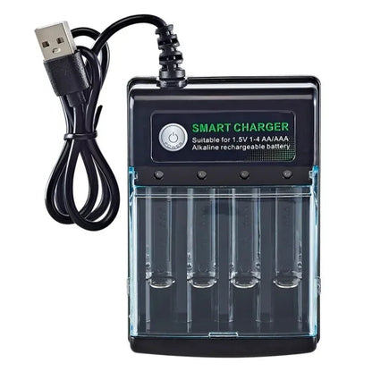 Original Rechargeable Battery 1.5V AA9800mAh+AAA8800mAh+Charger for Computer Clock Radio Video Game Digital Camera AA AAAbattery Wild Frontier Gear LLC