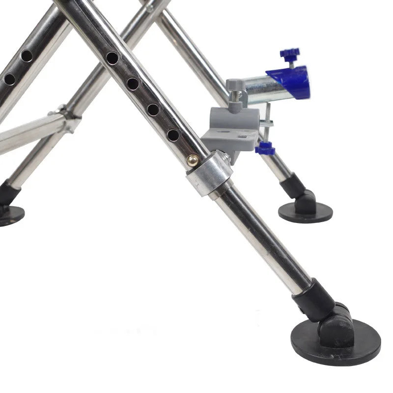 Adult Mini Fishing Chair Seating Foldable Outdoor Stainless Steel All-terain Light Weight  Legs Adjustable Portable Fishing Gear - Wild Frontier Gear LLC