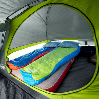 Coleman Skydome Camping Tent with Screen Room, Rock Grey,Style: 4-person Wild Frontier Gear LLC