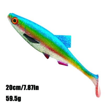 20cm/7.87in/59.5g Fishing Lures Soft Artificial Bait Lure Fishing Gear