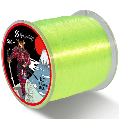 Sougayilang 500M Nylon Fishing Line Made of Japanese Material Strong Line Monofilament for Perch and Carp Fishing Accessories