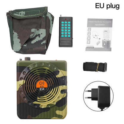 E76 Remote Remote Control Amplifier Decoy Calling Speaker Professional Small Size Sound Amplifiers Hunt Tool Sound Amplifiers
