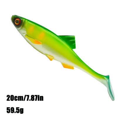 20cm/7.87in/59.5g Fishing Lures Soft Artificial Bait Lure Fishing Gear