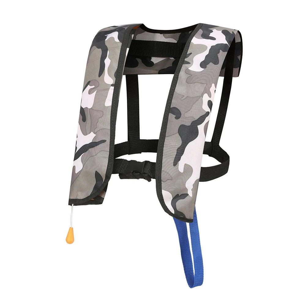 Automatic Inflatable Life Jacket Professional Swiming Fishing Life Vest for Children Water Sports Adult Life Vest for Fishing - Wild Frontier Gear LLC
