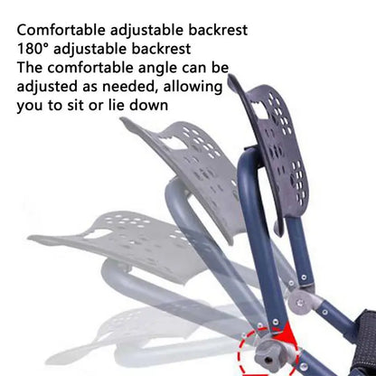 Travel Ultralight Folding Chair Superhard High Load Outdoor Camping Chair Portable Beach Hiking Picnic Seat Fishing Tool - Wild Frontier Gear LLC