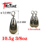 THETIME 1.8-21g Drop Shot Tungsten Sinker Weights Soft Lure Free Rig Hook Connector line Sinkers For Bass Fishing Accessories Wild Frontier Gear LLC