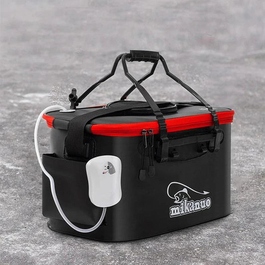 11/19/23/28/35L EVA Fishing Bag Collapsible Fishing Bucket Live Fish Box Camping Water Container Pan Basin Tackle Storage Bag - Wild Frontier Gear LLC