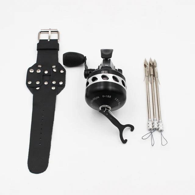High-Performance Metal Fishing Reel 3.6:1 Gear Ratio with 6+1BB Bearings and Wristband - Model BL33 - Wild Frontier Gear LLC