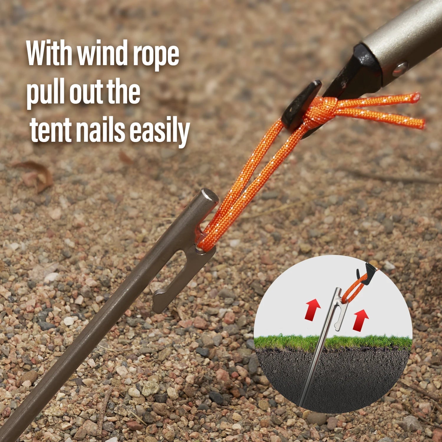 TiTo Titanium Alloy Tent Pegs Outdoor Camping Tent Nail Anti-bending Heavy Duty Canopy Titanium Tent Stake 20/24/30/35/40cm Wild Frontier Gear LLC