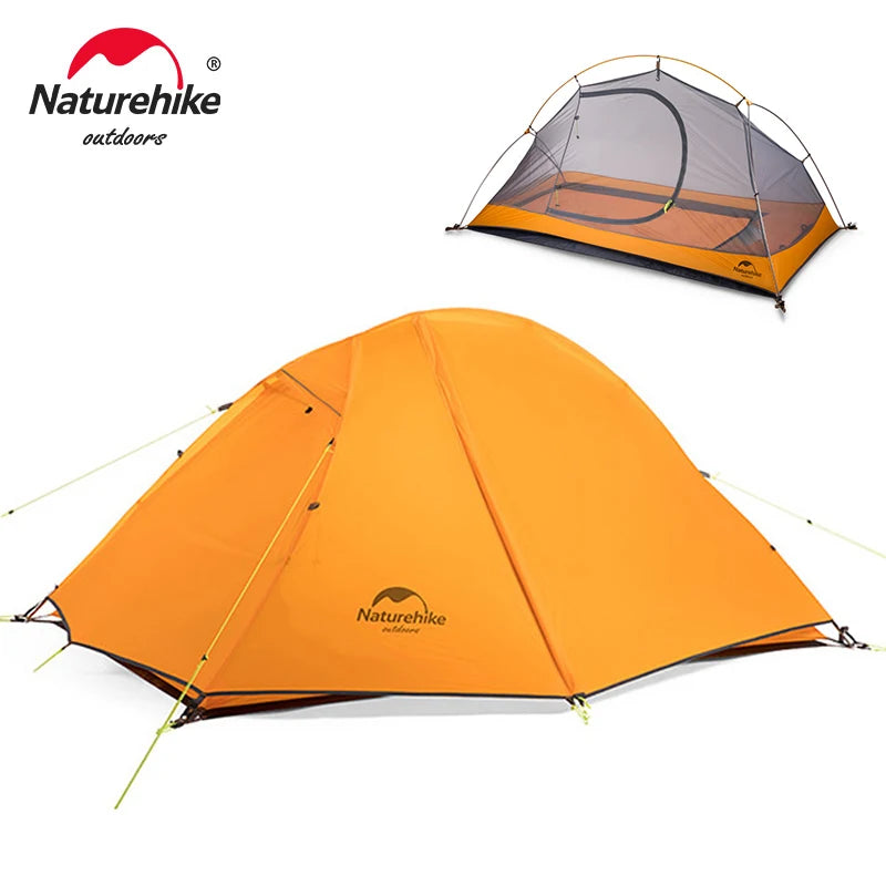 Naturehike Cycling Tent Ultralight 20D Single Person Tent - Wild Frontier Gear LLC