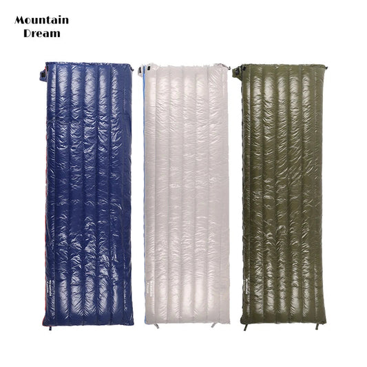 Mountaindream Outdoor camping hiking portable envelope 90% goose down 200*73 sleeping bag 3 seasons warm Wild Frontier Gear LLC