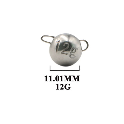 10/1PCS Fishing Tackle Tungsten Jig Cheburashka Wolfram Drop Shot Weights Sinkers TUNGSTEN CHEBURASHKA SINKER Weight Wild Frontier Gear LLC