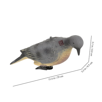 2Pc Simulation Pigeon Hunting Decoy Artificial Fake Pigeon Model Lifelike Bird Figurine Dove Statue Hunting Bait Prop Home Decor