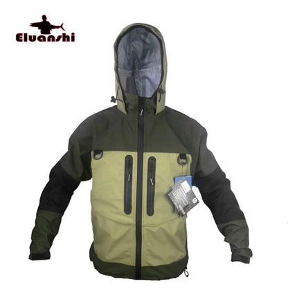 ELUANSHI Waterproof Breathable Fly Fishing Clothes Wader Jacket Wading clothing apparel - Wild Frontier Gear LLC