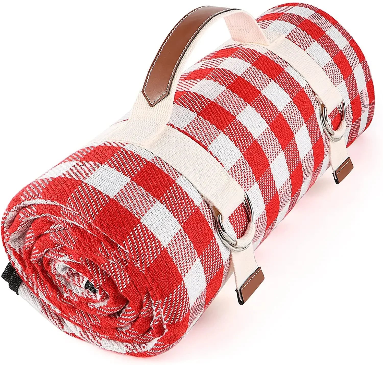 Picnic Blanket Waterproof, Beach Portable with Carry Strap Outdoor Camping Party, Large Foldable Sand Proof for Wet Grass Hiking Wild Frontier Gear LLC