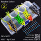 24PC 6g 8g 13g Lifelike Soft Small Jump Frog Engaging Bait Silicone Bait for Crap Fishing Lure Set Kit Gear Crankbait Tackle Box