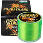 Sougayilang 5.2LB-31LB 150M Fishing Line Super Strong Transparent Nylon Fluorocarbon Fishing Multifilament Tackle
