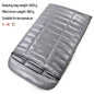 2 Person White Duck Down Filled Camping Or Home Sleeping Bag Thin Suitable For Warm Weather Size 220 X 130cm Large Space