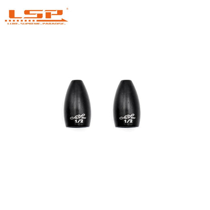LSP Texas Rig Tungsten Sinker 1/16 - 1 Oz Bullet Bass Fishing Weight 1.8-28g Lure Accessories Fishing Goods For Winter Fishing Wild Frontier Gear LLC
