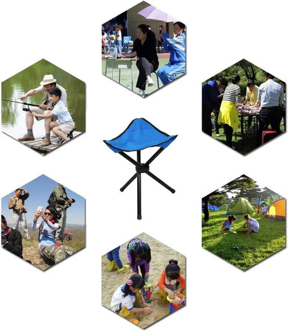 Outdoor Beach fishing camping Travel chair Foldable hunting tool  3 legs hunting seat hunting accessories - Wild Frontier Gear LLC