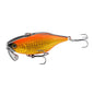 TeStar 60mm 18g Long-Casting Vibration Fishing Lure with 3D Eyes - Artificial Wobbler for Bass and Trout - Wild Frontier Gear LLC