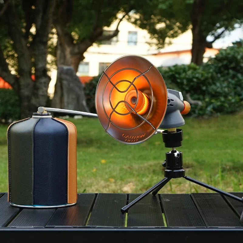 Outdoor Portable Mini Heater Winter Camping fishing tent Stove Gas Burner Heating Survival Equipment Windproof Stainless Steel Wild Frontier Gear LLC