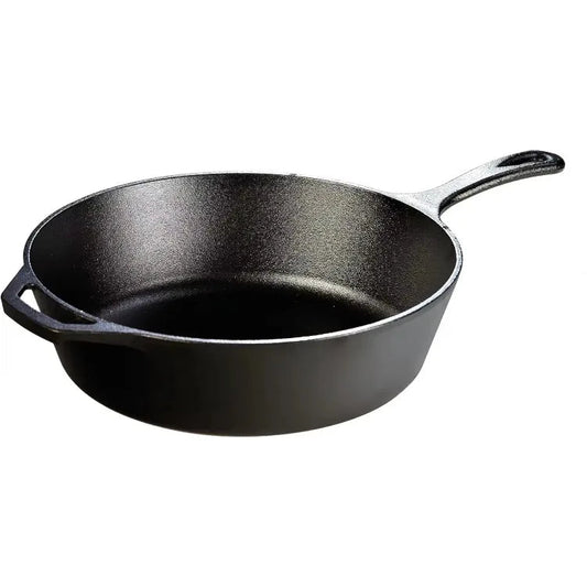 Lodge Cast Iron Deep Skillet, 12 inch Wild Frontier Gear LLC