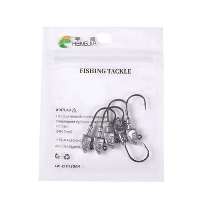 big jig head long hook heavy Triangle Head Hooks  fishing hook soft worm jig Lure Hook Jig Head Fishing Tackle